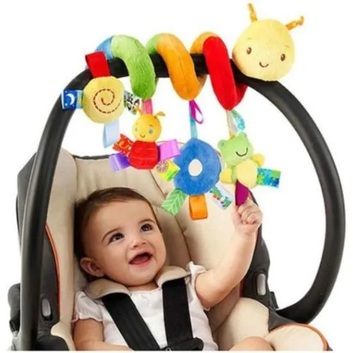 O Brinquedo de Pelúcia para Carrinho de Bebê Recém-Nascido, Formato Espiral com Chocalhos, Weesey é uma ótima opção para quem procura um brinquedo divertido e educativo para o seu bebê. O produto é bem avaliado pelos clientes e tem um preço acessível.