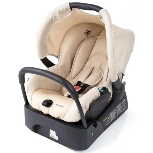 O Bebê Conforto One Safe da Safety 1st oferece segurança superior para seu bebê com proteção SafeSide® contra impactos laterais, almofada redutora e ajustável e cinto de 3 pontos. Leve e fácil de transportar, possui capota removível e retrátil com proteção UV50+ e base para veículo One-Safe (vendida separadamente). Ideal para recém-nascidos até 13kg.