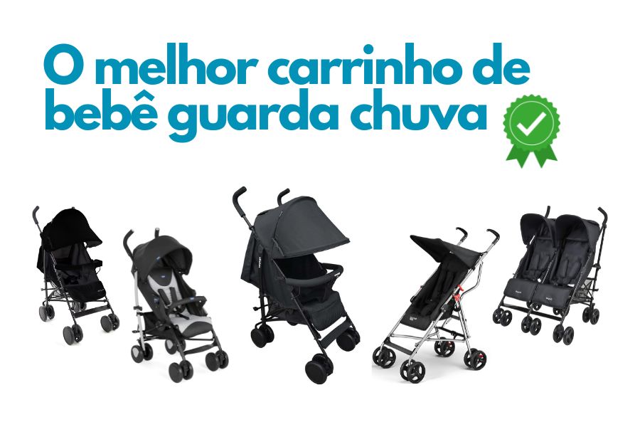 lista de melhores opções para carrinhos de bebê tipo guarda-chuva