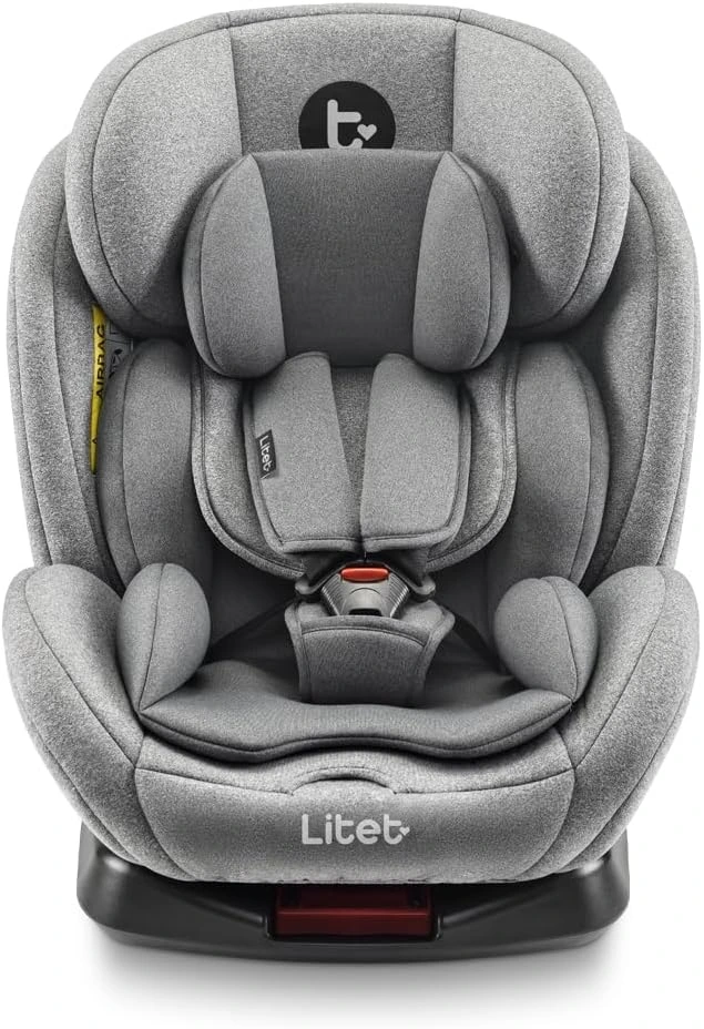 Cadeira para Auto 0-36 Kgs Isofix com Rotação, oferece segurança e conforto para bebês e crianças.