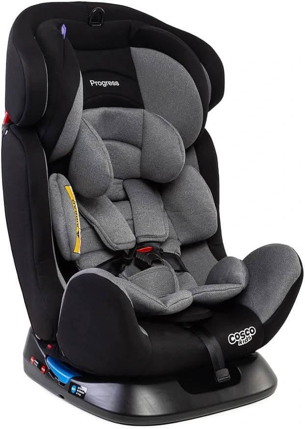 Cadeirinha Progress Cosco Kids, 0 a 36kg, Cinza Mescla