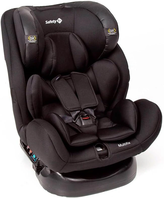 Cadeirinha Multifix Safety 1st, para crianças de 0 a 36kg, com Isofix, Black Urban